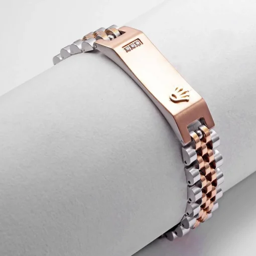 ROLEX BRACELET II – ROSE GOLD / SILVER