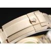 Rolex Cosmograph Daytona Brown Dial Diamond Numerals Gold Case And Bracelet 1454245