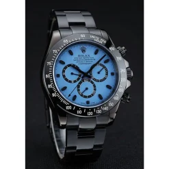 Rolex Cosmograph Daytona Blue And Black Dial Black Stainless Steel Case And Bracelet 1454250