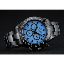 Rolex Cosmograph Daytona Blue And Black Dial Black Stainless Steel Case And Bracelet 1454250