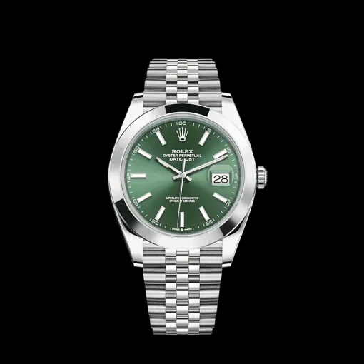 Rolex Datejust 126300 41mm Mint green (Jubilee)