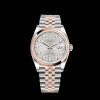 Rolex Datejust 126201 36mm Silver, fluted motif (Jubilee)