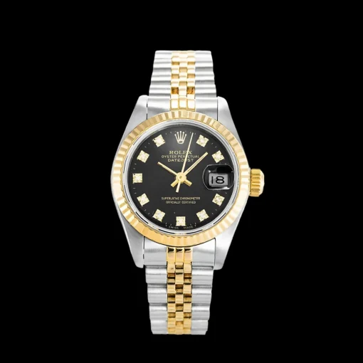 Rolex Datejust Black Diamonds 69173