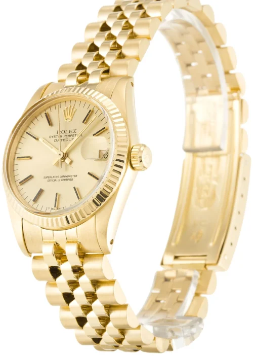 Rolex Datejust Champagne Dial Mid-Size 6827