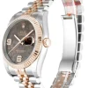 Rolex Datejust Chocolate Floral Diamond Dial 116231