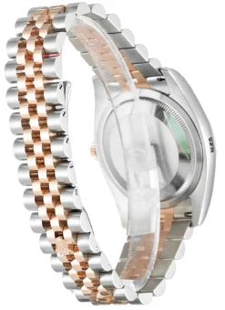 Rolex Datejust Chocolate Floral Diamond Dial 116231