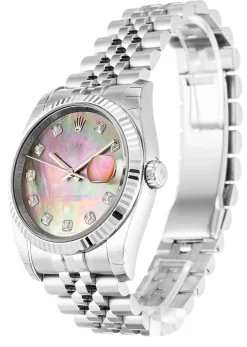 Rolex Datejust Pearl Black-Diamond Dial 116234