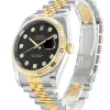 Rolex Datejust Two Tone Black