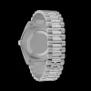 Rolex Day-Date: 40 mm, Platinum with an ice-blue dial, Fluted bezel and a President bracelet, m228236-0012