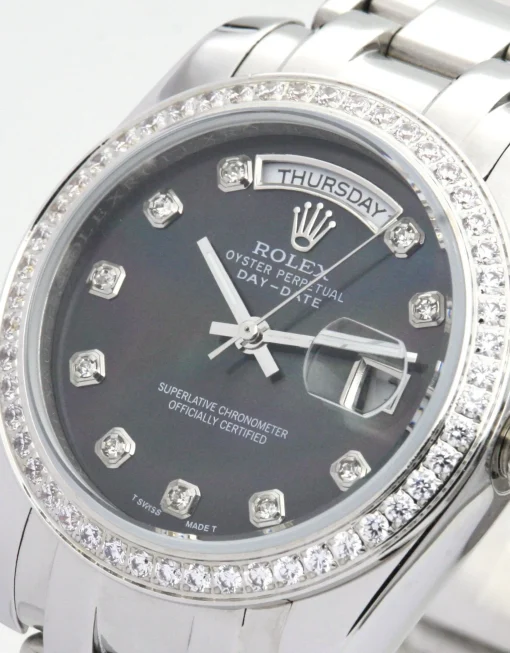 Rolex Day-Date Black Dial 118346