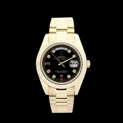 Rolex Day-Date Black Dial 118238