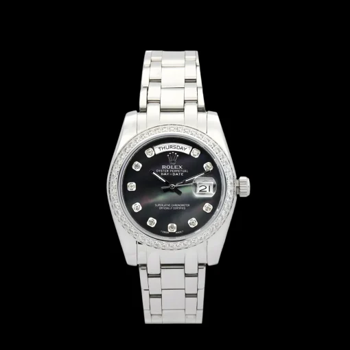 Rolex Day-Date Black Dial 118346