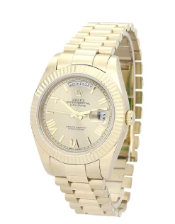 Rolex Day-Date II Gold Dial 218238
