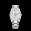 Rolex Day-Date 128396TBR 36mm White mother-of-pearl