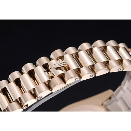 Rolex Day-Date White Dial Gold Bracelet 622546