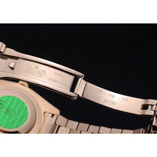 Rolex Day-Date White Dial Gold Bracelet 622546