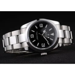 Rolex Explorer Polished Stainless Steel Black Dial 98087