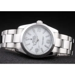 Rolex Explorer Polished Stainless Steel White Dial 98086
