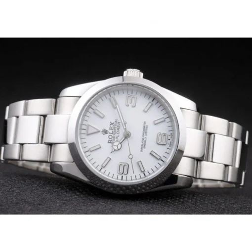 Rolex Explorer Polished Stainless Steel White Dial 98086