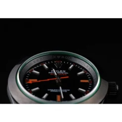 Rolex Milgauss Pro-Hunter Tinted Green Saphire Black Dial PRL05090290