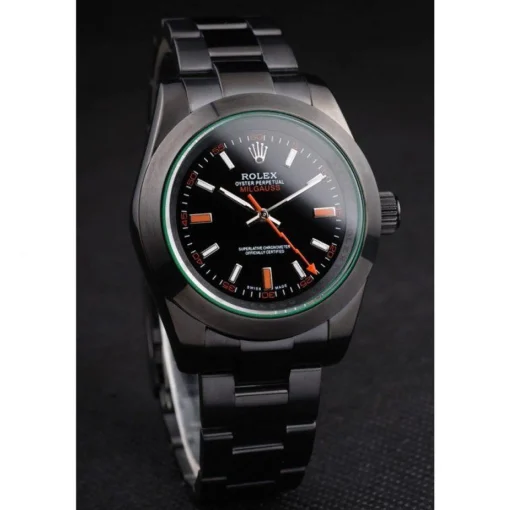 Rolex Milgauss Pro-Hunter Tinted Green Saphire Black Dial PRL05090290