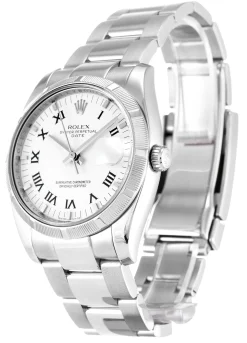 Rolex Oyster Perpetual Date 34mm White 115210