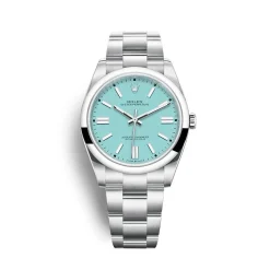 Rolex Oyster Perpetual 41mm Turquoise blue