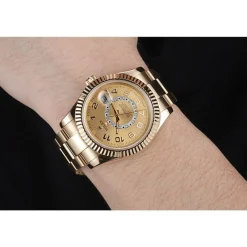 Rolex Sky Dweller Oyster Perpetual Special Edition 2012 Yellow Gold 80243