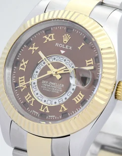 Rolex Sky-Dweller 326938 Gold & Silver