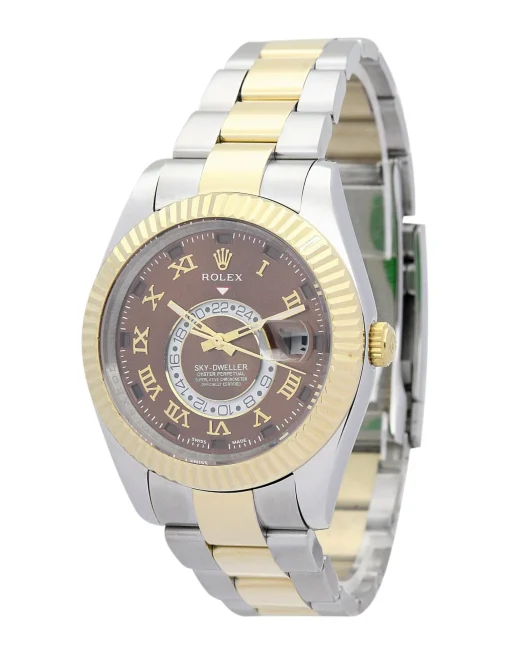 Rolex Sky-Dweller 326938 Gold & Silver