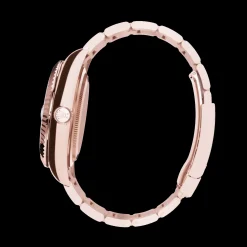 Rolex Sky-Dweller: 42 mm, Everose gold with a blue-green dial and an Oyster bracelet, m336935-0001