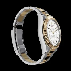Rolex Sky-Dweller: 42 mm, Yellow gold with an intense white dial and an Oyster bracelet, m336933-0005