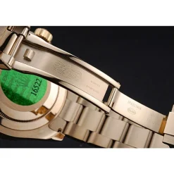 Rolex Yacht-Master II White Dial Blue Bezel Gold Bracelet 622271