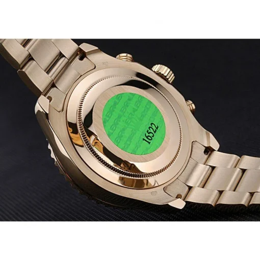 Rolex Yacht-Master II White Dial Blue Bezel Gold Bracelet 622271