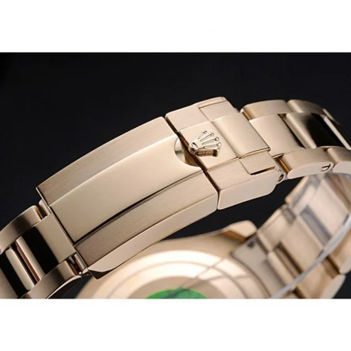 Rolex Yacht-Master II White Dial Blue Bezel Gold Bracelet 622271