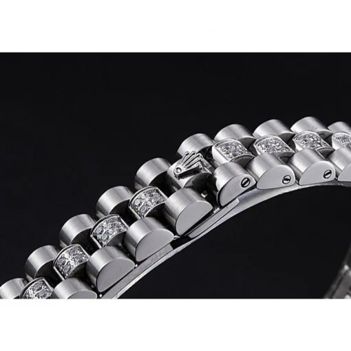 Swiss Rolex DateJust Diamond Dial Stainless Steel 622021