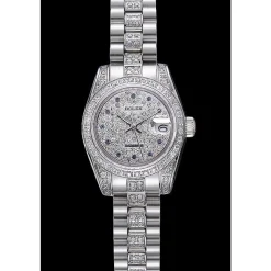 Swiss Rolex DateJust Diamond Dial Stainless Steel 622021