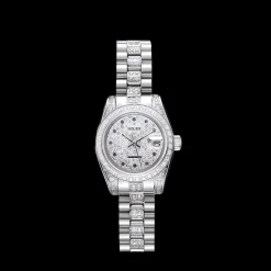 Swiss Rolex DateJust Diamond Dial Stainless Steel 622021