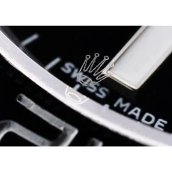 Swiss Rolex GMT Master II Pro-Hunter Black Steel Strap Black Dial